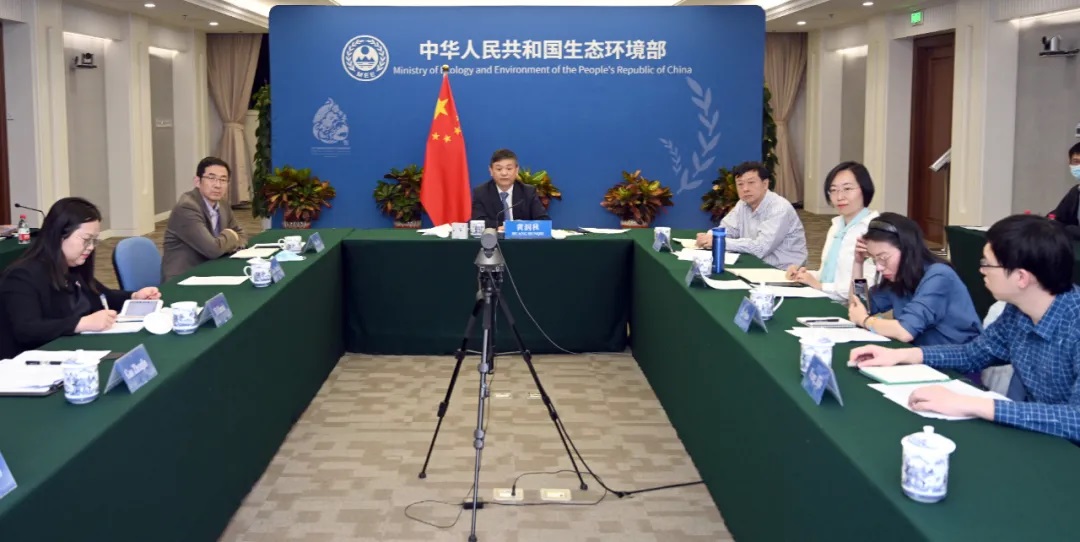 生態環境部部長黃潤秋出席第十二屆彼得斯堡氣候對話會議